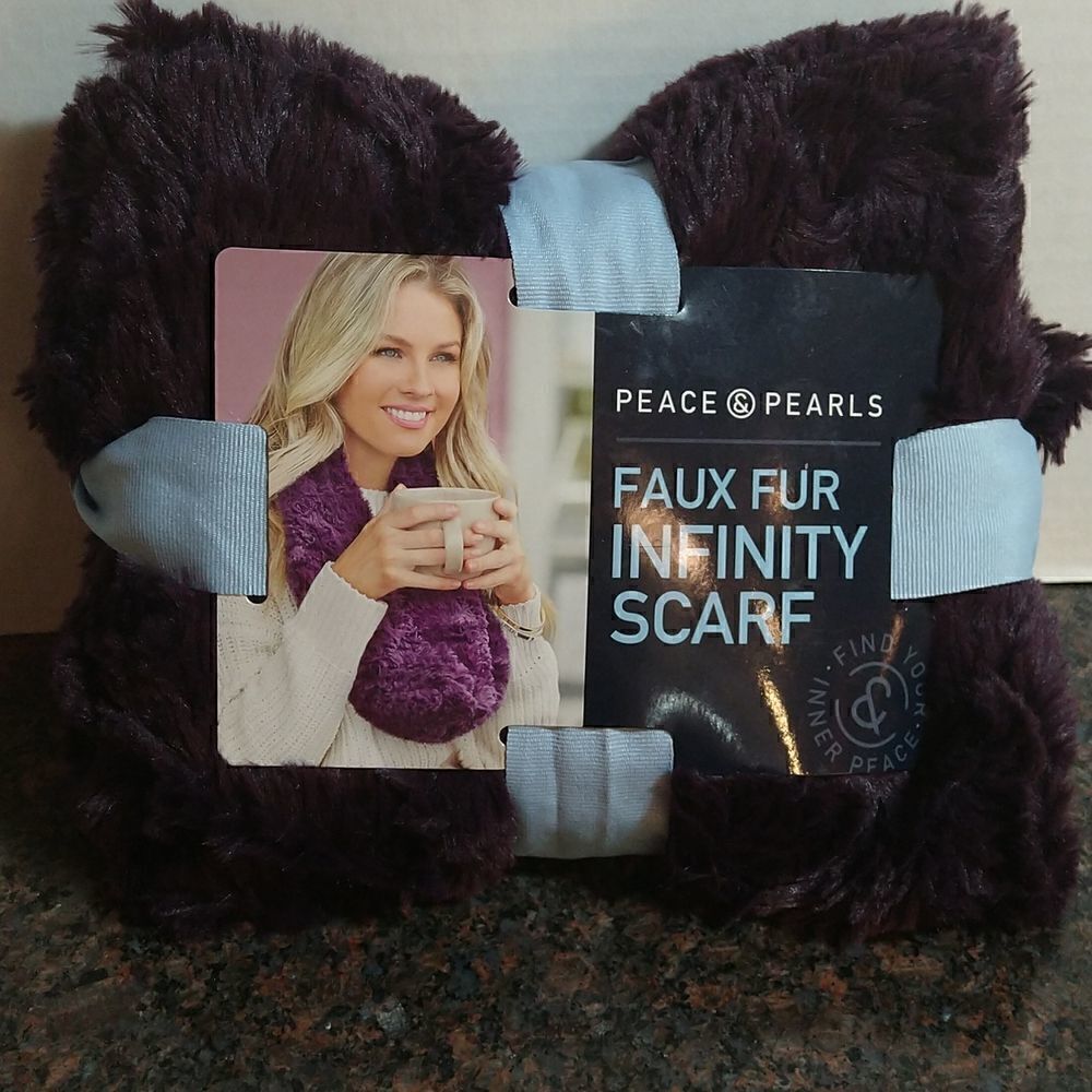 Peace Pearls Infinity Scarf 